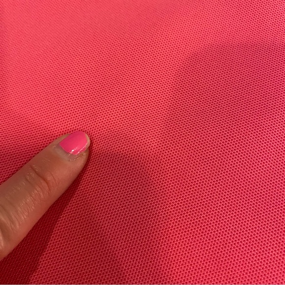 EP Pro Tech Half Zip Golf Tank pink with white/green trim size Large - Picture 16 of 16